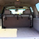 6 pass. Cadillac Escalade with back seat folded up